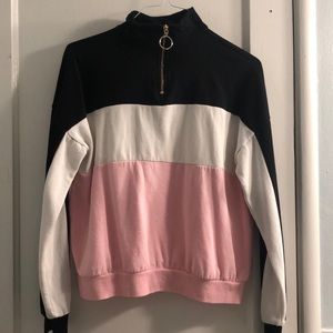 Women’s pull ring sweater